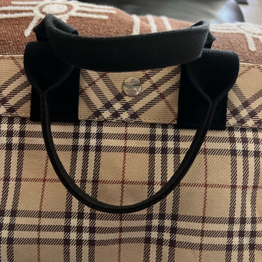 Burberry Blue Label Check Tote Bag-COA included - Picture 13 of 16